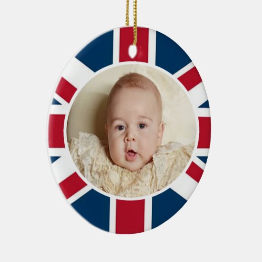 Prince George - William & Kate Keramisch Ornament (Rechts)