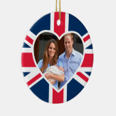Prince George - William & Kate Keramisch Ornament (Rechts)