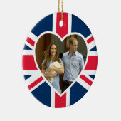 Prince George - William & Kate Keramisch Ornament (Rechts)