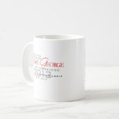 Prince George - William & Kate Koffiemok (Voorkant links)