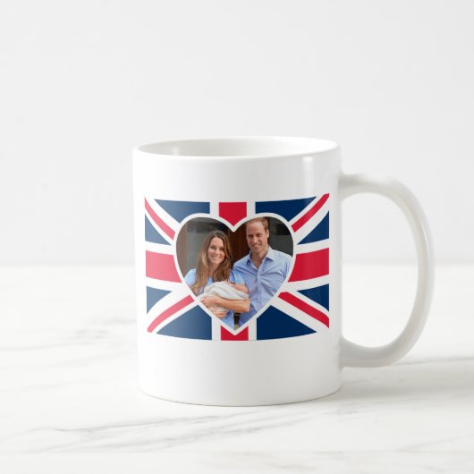 Prince George - William & Kate Koffiemok (Rechts)