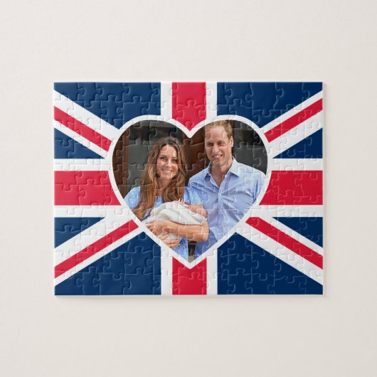 Prince George - William & Kate Legpuzzel (Horizontaal)