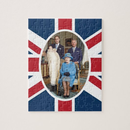 Prince George - William & Kate Legpuzzel (Verticaal)