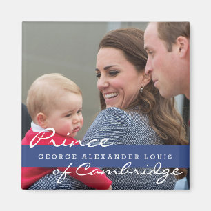 Prince George - William & Kate Magneet