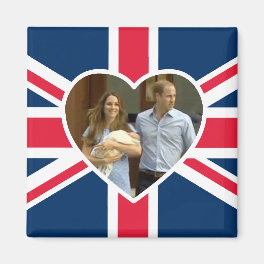 Prince George - William & Kate Magneet (Voorkant)