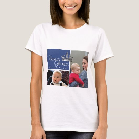 Prince George - William & Kate T-shirt (Voorkant)
