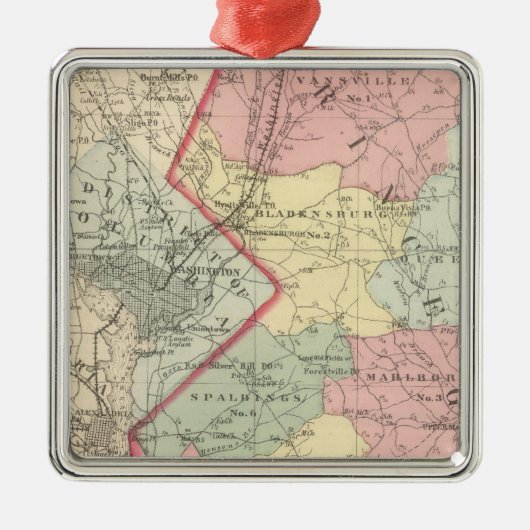 Prince George's Metalen Ornament (Voorkant)