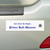 Prince Hall Bumpersticker (Op auto)