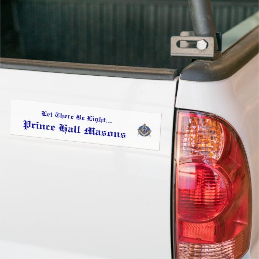 Prince Hall Bumpersticker (Op Truck)