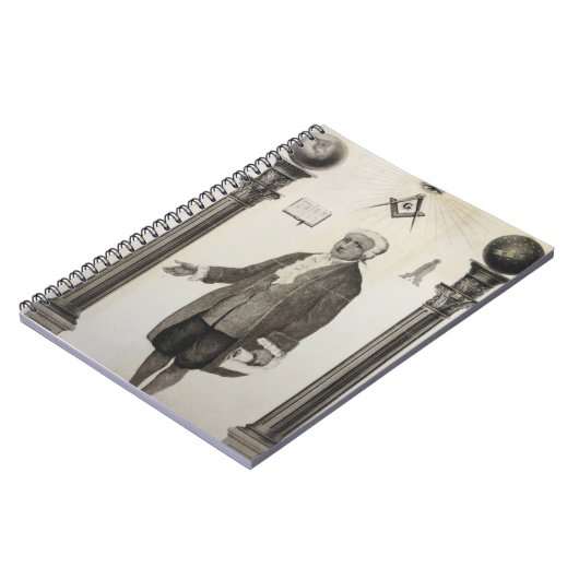 Prince Hall Freemason Notitieboek (Linkerzijde)