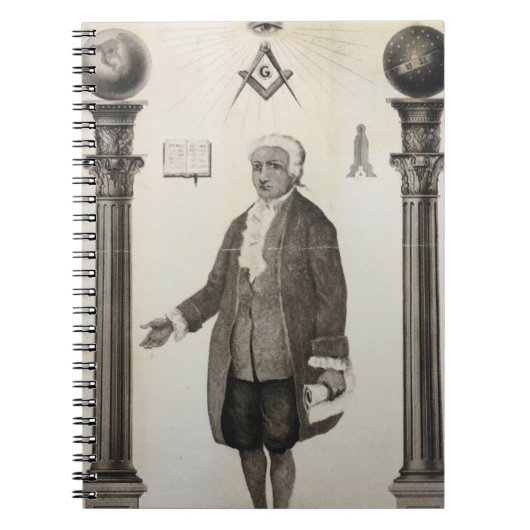 Prince Hall Freemason Notitieboek (Voorkant)