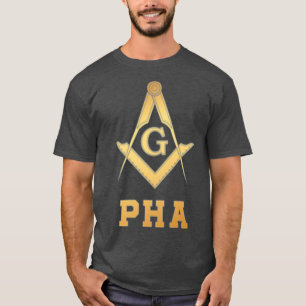 Prince Hall Mason Apparel PHA Mason Vrijmetselaar T-shirt