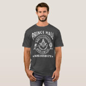 Prince Hall Mason Brotherhood 2B1ASK1 Fathers T-shirt (Voorkant volledig)