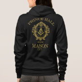 Prince Hall Mason Hoodie (Achterkant)