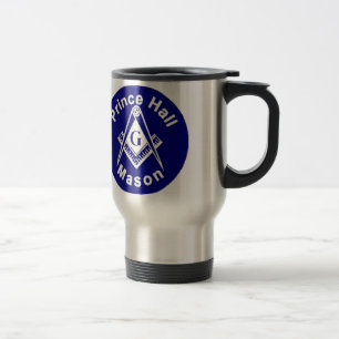 Prince Hall Masonic Travel Mug Reisbeker