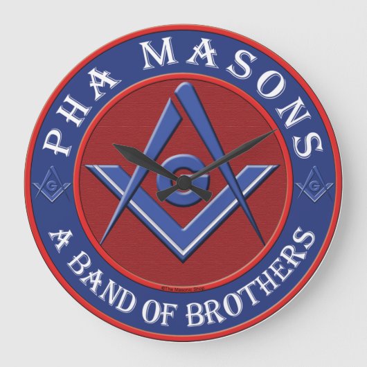 Prince Hall Masons Grote Klok (Voorkant)
