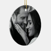 Prince Harry en Meghan Markle Keramisch Ornament (Rechts)