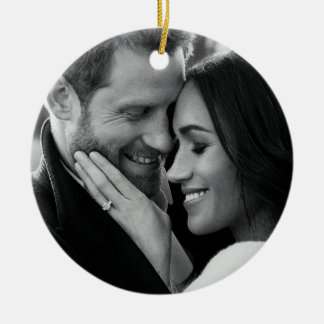 Prince Harry en Meghan Markle Keramisch Ornament