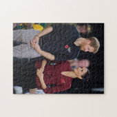 Prince Harry en Meghan Markle Legpuzzel (Horizontaal)