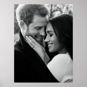 Prince Harry en Meghan Markle Poster
