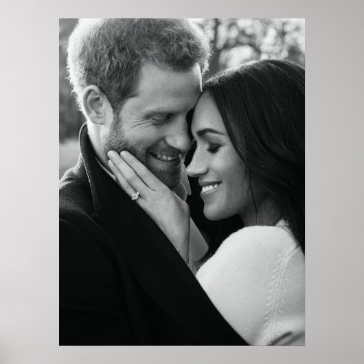 Prince Harry en Meghan Markle Poster (Voorkant)