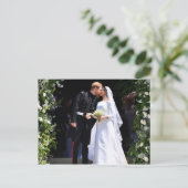 Prince Harry en Meghan Markle Royal Wedding Briefkaart (Staand voorkant)