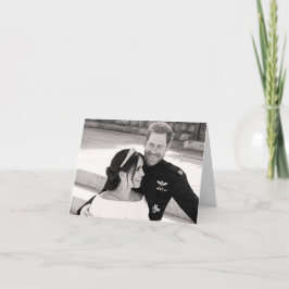 Prince Harry en Meghan Markle Royal Wedding Kaart