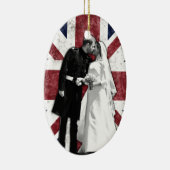 Prince Harry en Meghan Markle Royal Wedding Keramisch Ornament (Rechts)