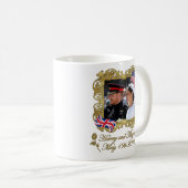 Prince Harry en Meghan Markle Royal Wedding Koffiemok (Voorkant rechts)