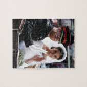 Prince Harry en Meghan Markle Royal Wedding Legpuzzel (Horizontaal)