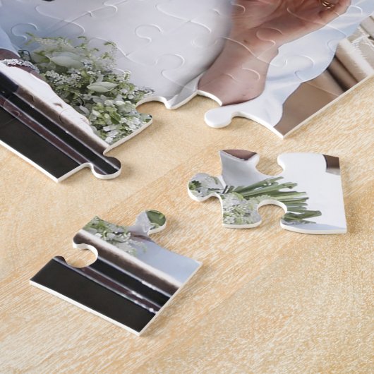 Prince Harry en Meghan Markle Royal Wedding Legpuzzel (Zijkant)