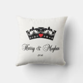 Prince Harry en Meghan Royal Wedding 2018 Kussen (Achterkant)