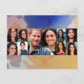 Prince Harry & Meghan Markle Briefkaart (Voorkant)