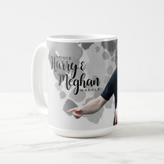 Prince Harry & Meghan Markle Koffiemok (Voorkant links)