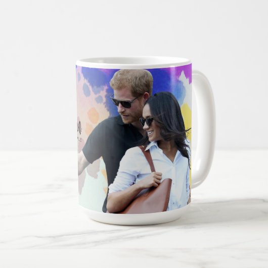 Prince Harry & Meghan Markle Koffiemok (Voorkant rechts)