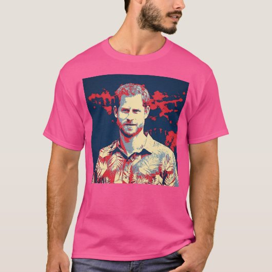 Prince Harry T-shirt (Voorkant)