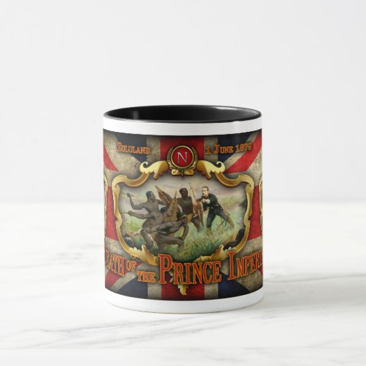 Prince Imperial Zulu War Coffee Mok (Midden)