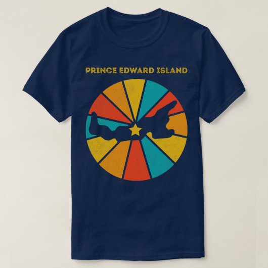Prince Island Canada  noodlijdend souvenir T-shirt (Design voorkant)