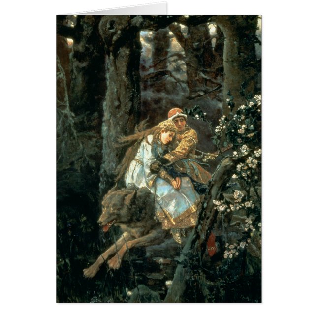Prince Ivan over de Grijze Wolf, 1889 (Voorkant)