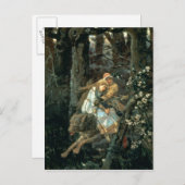 Prince Ivan over de Grijze Wolf, 1889 Briefkaart (Voorkant / Achterkant)