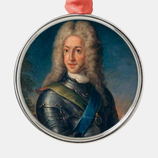 Prince James Edward Francis Stuart Metalen Ornament (Voorkant)
