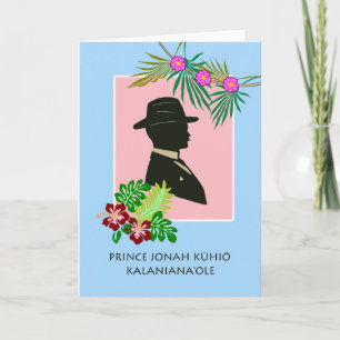 Prince Jonah Kuhio Kalanianaole Day Kaart