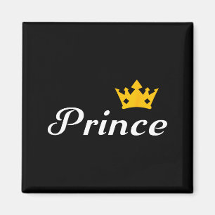 Prince jongens mannen familie bijpassende Valentij Magneet