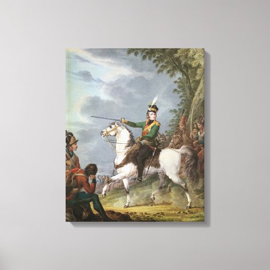 Prince Jozef Antoni Poniatowski 1809-13 Canvas Afdruk (Voorkant)