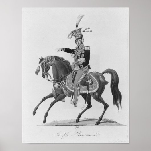 Prince Jozef Antoni Poniatowski Poster (Voorkant)