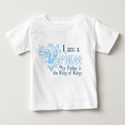 Prince King of Kings baby baby Boy T-shirt (Voorkant)