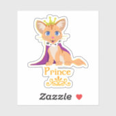 Prince Kitten Sticker (Vel)