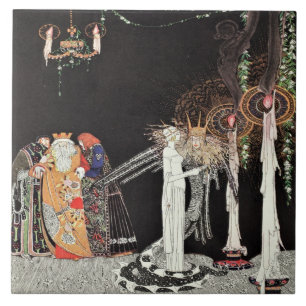 Prince Lindworm Fairytale Kay Nielson Tegeltje