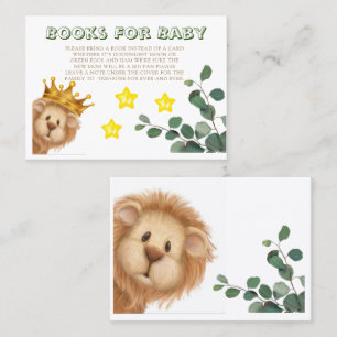 Prince Lion Golden Crown Books for Baby Enclosure Visitekaartje