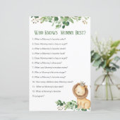 Prince Lion Greenery die mama het beste spel kent (Staand voorkant)